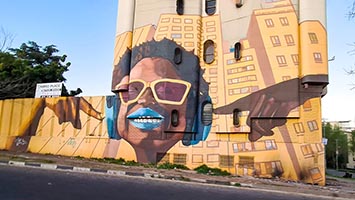 Murale a Johannesburg 